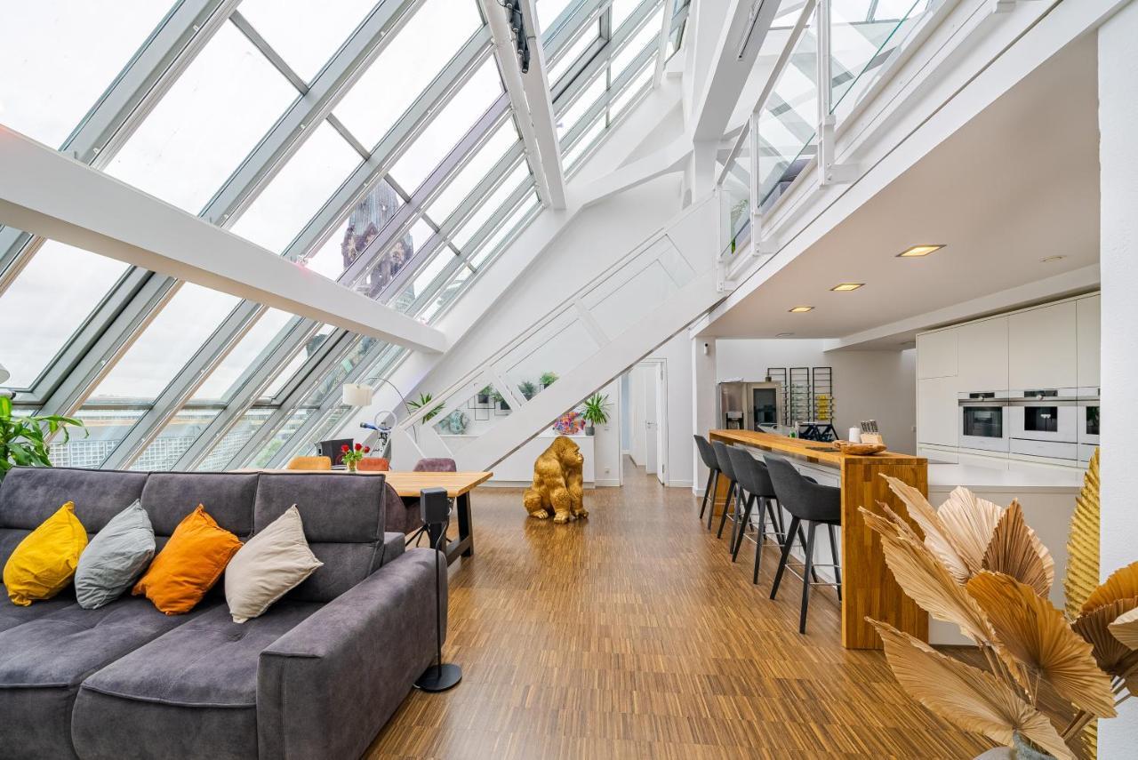 Luxus Penthouse Am Kurfuerstendamm Berlin Exteriör bild